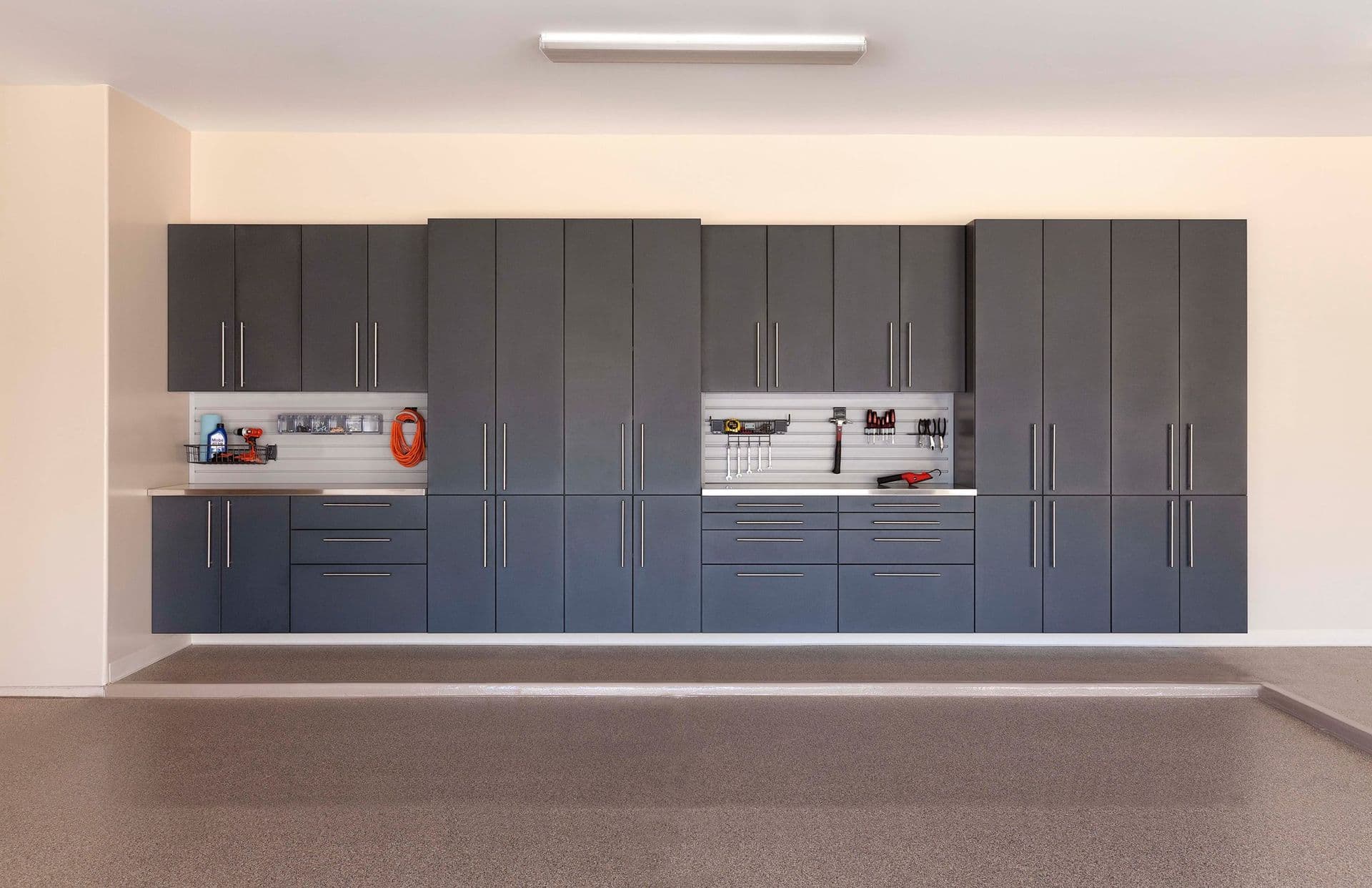 Garage wall cabinets