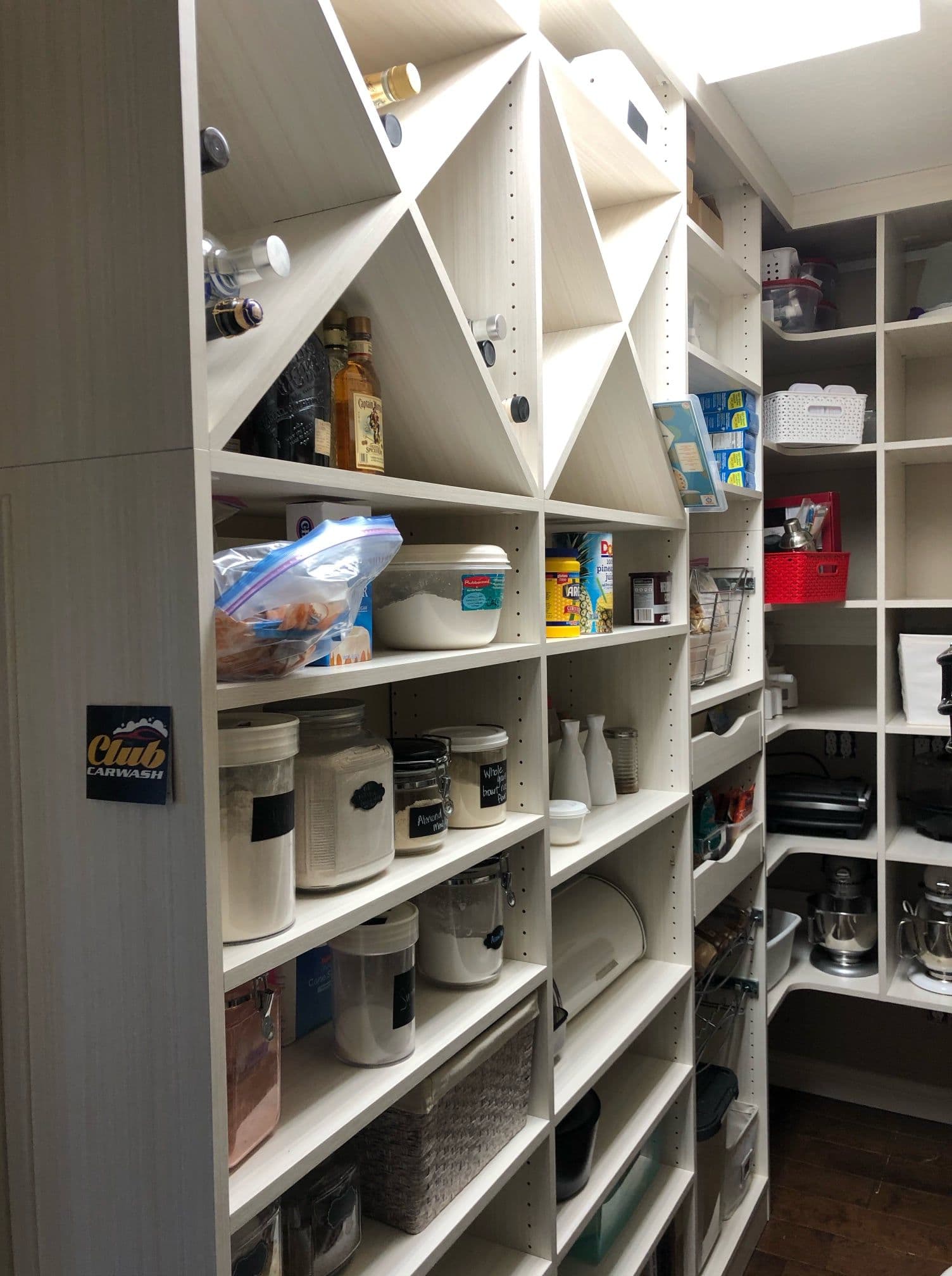 Pantry wine rack